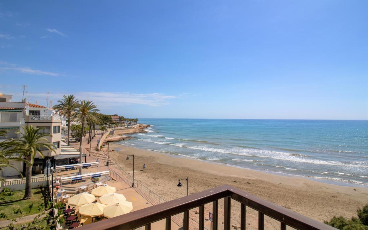 Apartamento Con Vistas Frontales - Primera Linea Playa Cargador - Albert Villas Alcossebre Exterior foto