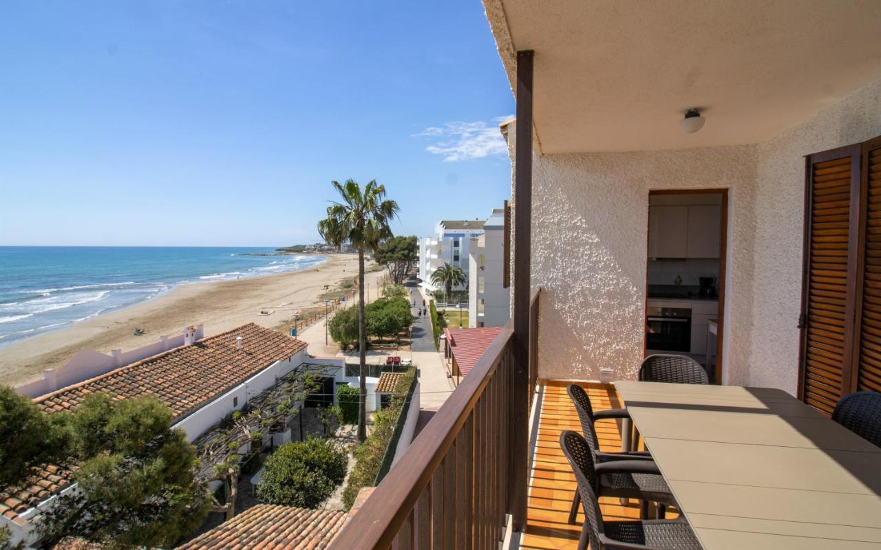 Apartamento Con Vistas Frontales - Primera Linea Playa Cargador - Albert Villas Alcossebre Exterior foto