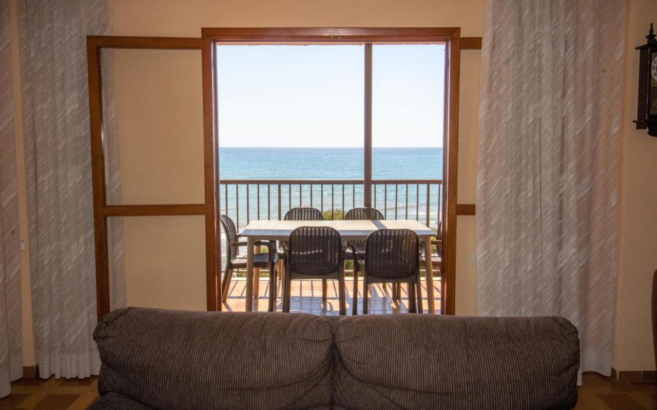 Apartamento Con Vistas Frontales - Primera Linea Playa Cargador - Albert Villas Alcossebre Exterior foto